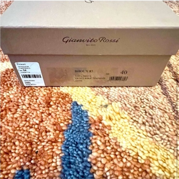 Gianvito Rossi Tan Leather Sandals - Picture 3 of 5